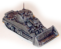 Sherman M4 with Dozer Blade